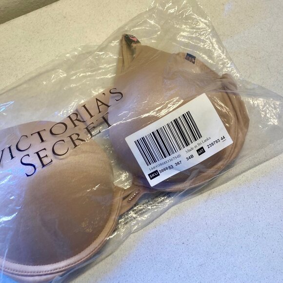 Victoria’s Secret Very Sexy Push Up Bra Nude Size 34B New With Tags & Packaging - Picture 4 of 14